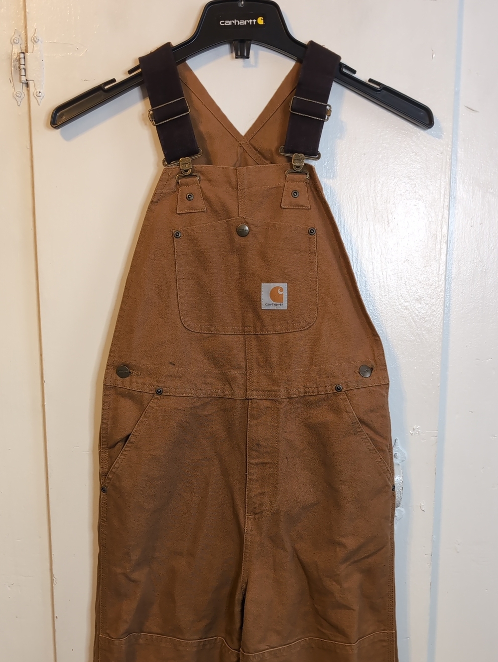 Carhartt Bib Overalls Unlined boys size 10